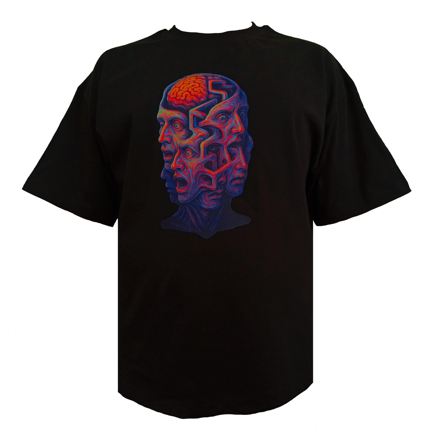 Corrupted by Awareness - Siyah Oversize Tişört